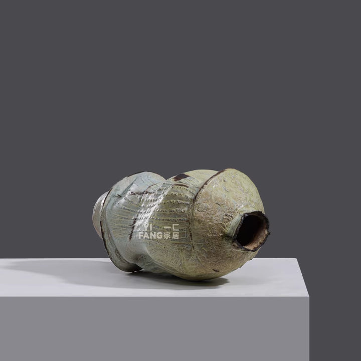 Marrow - 14.9 inch (38cm) Large Wabi-Sabi Handmade Ceramic Vase